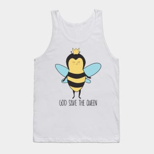 God Save The Queen -Queen Bee Tank Top